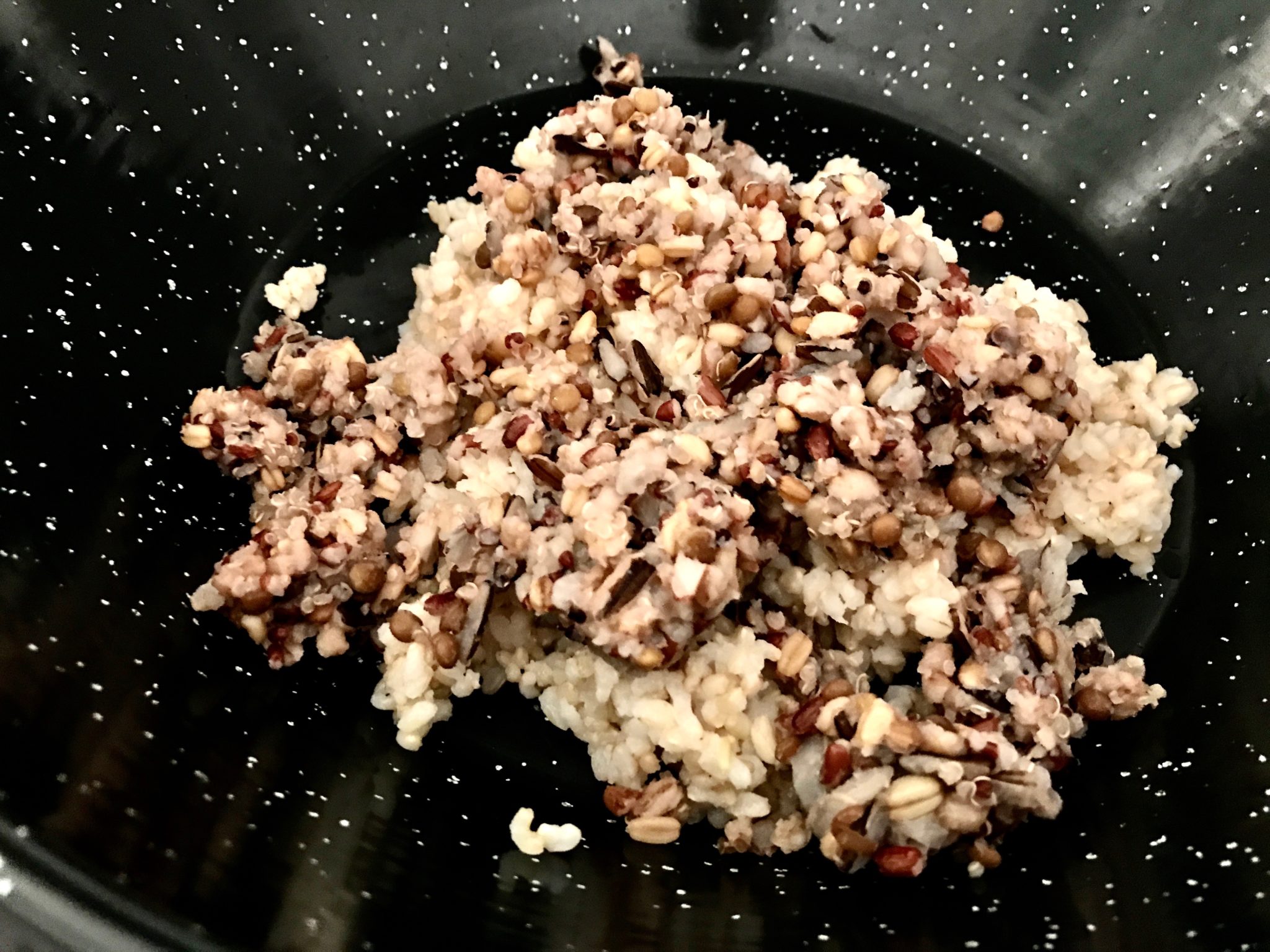 mix rice with seasoned vinegar