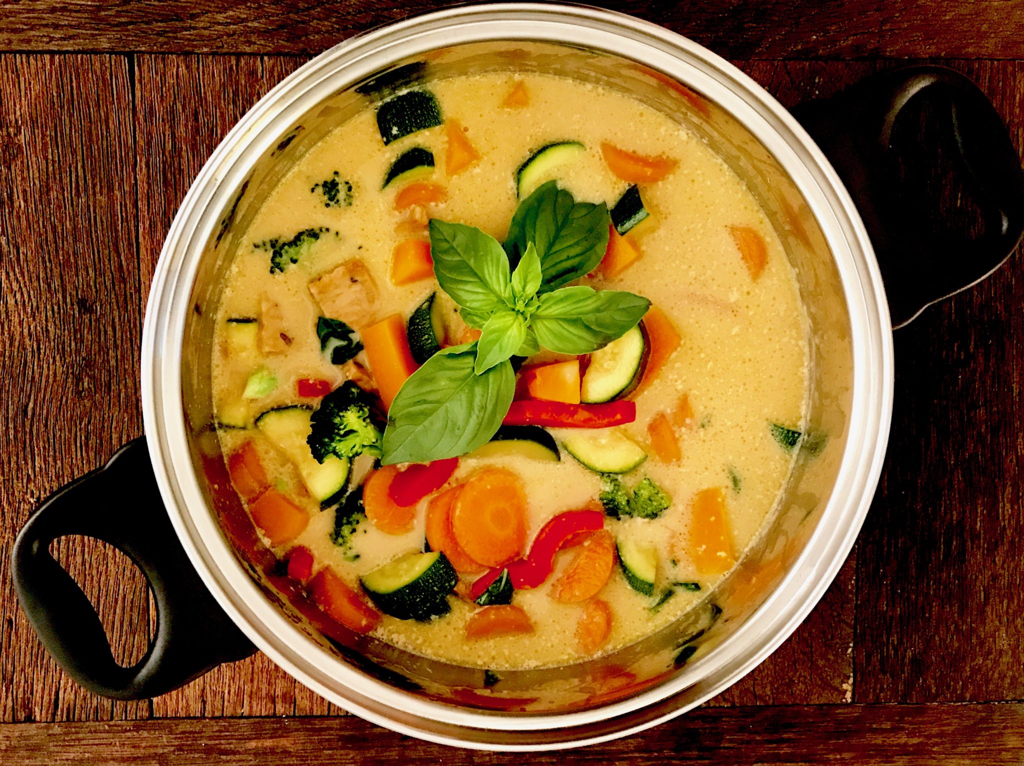 thai green curry tempeh--gourmetvegetariankitchen.com