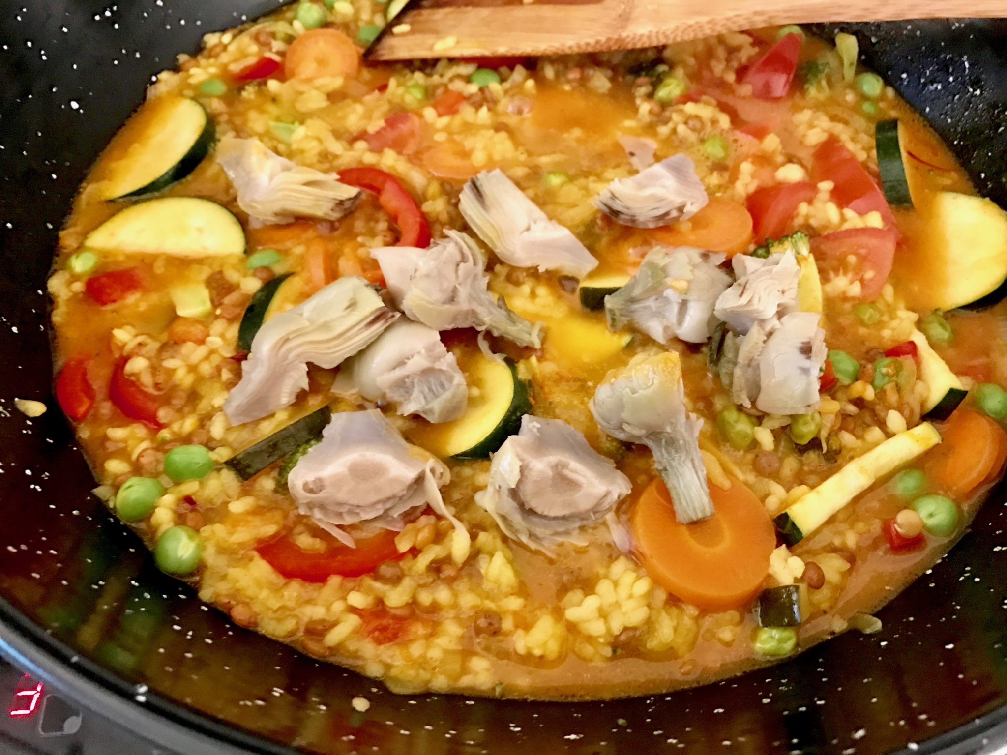 vegan paella