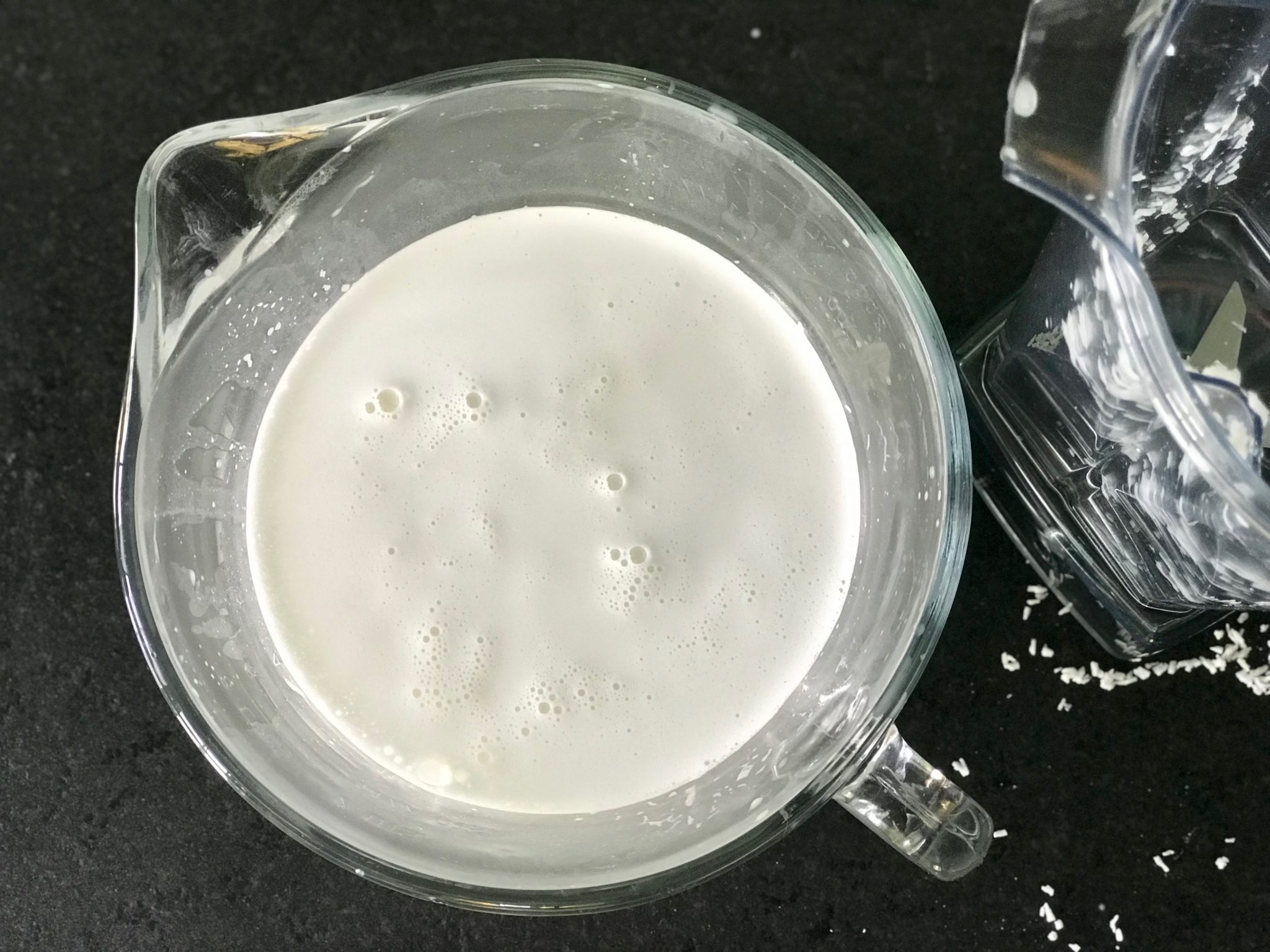 homemade coconut milk 