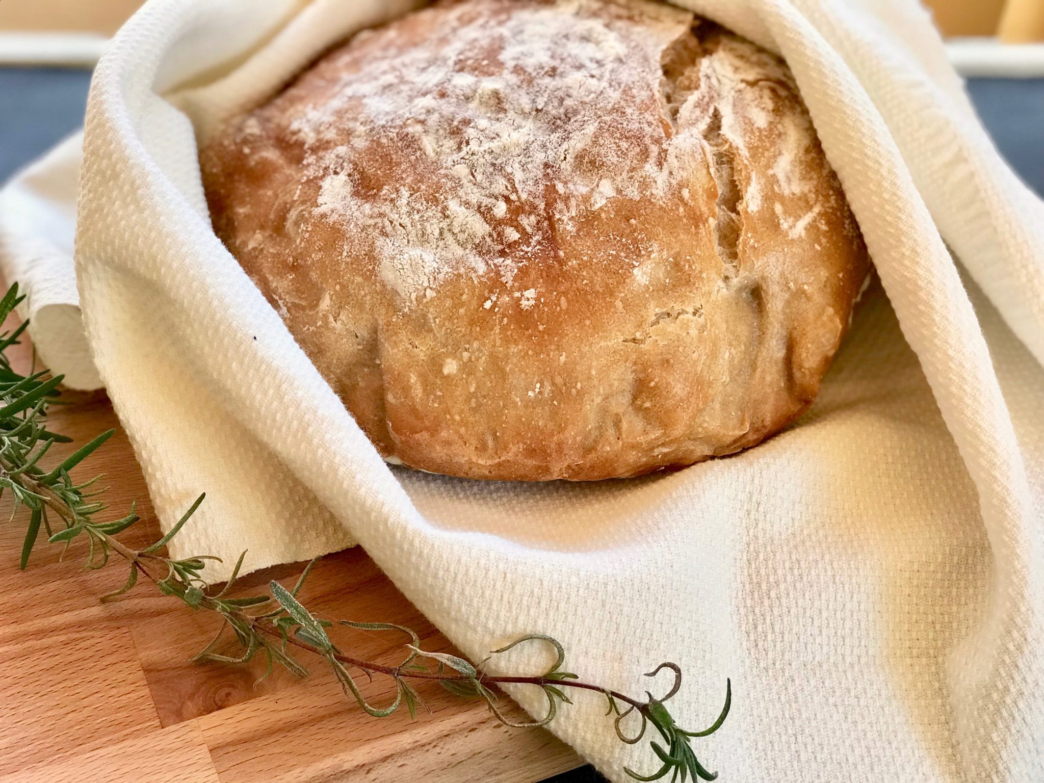 no-knead artisan bread