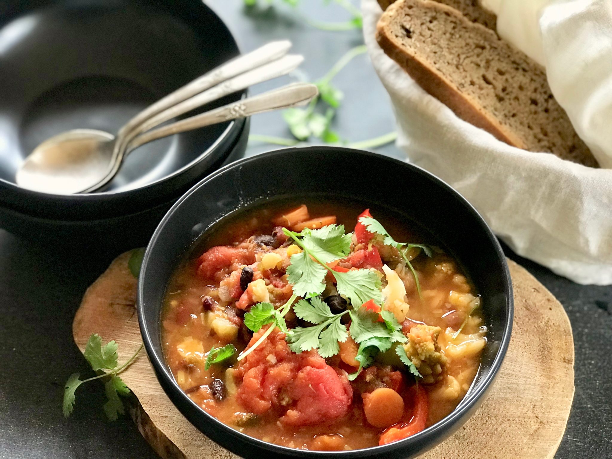vegetable and bean soup