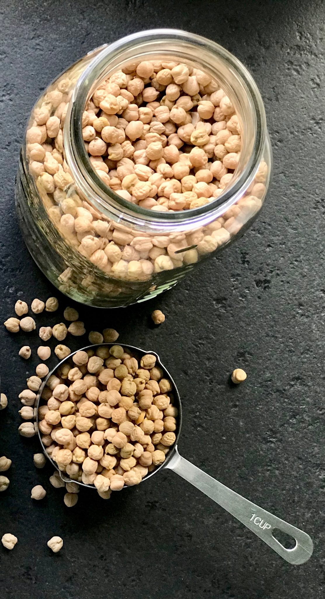 Sprouted Garbanzobeans or Chickpeas