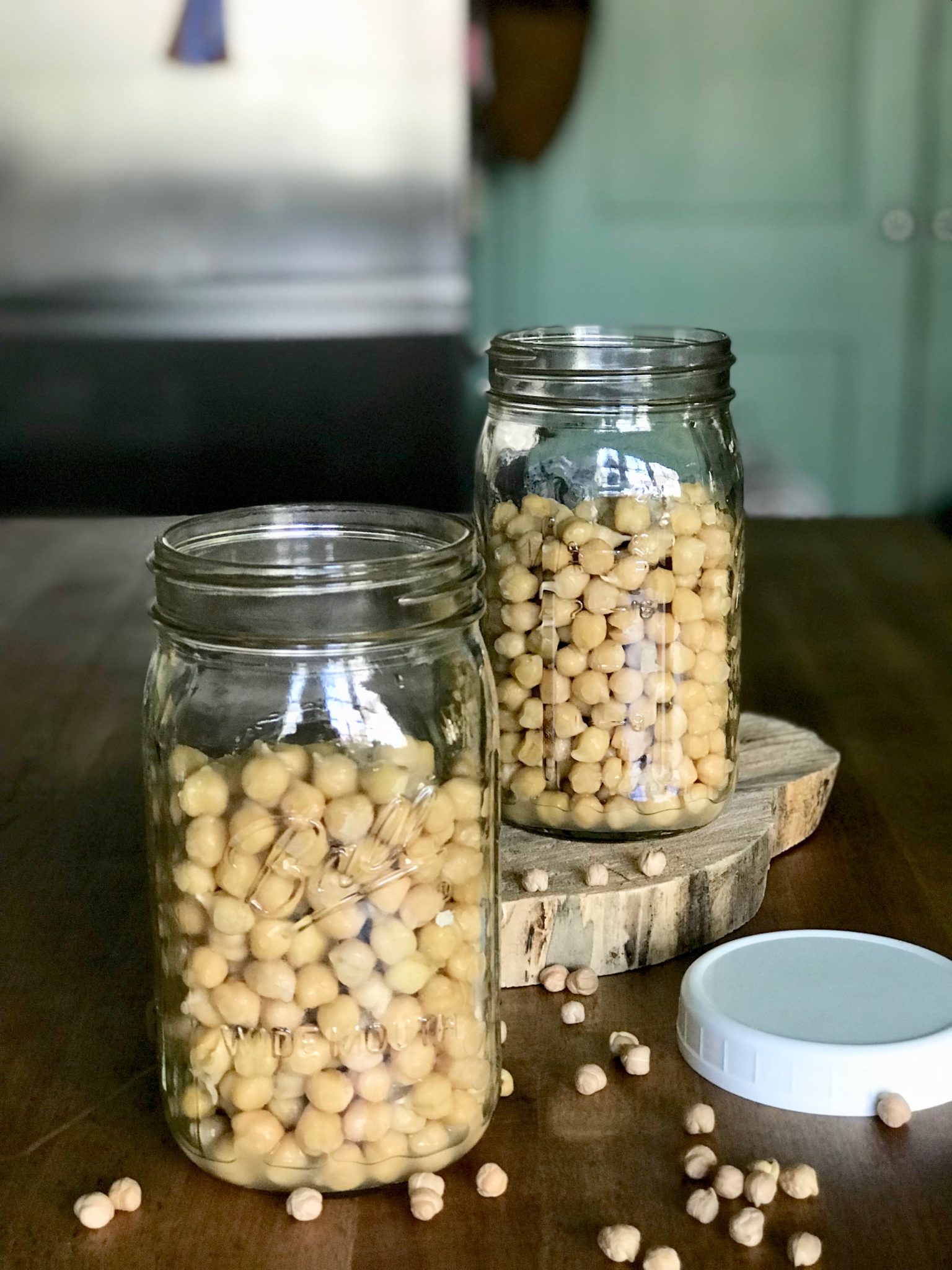 Sprouted Garbanzo Beans or Chickpeas