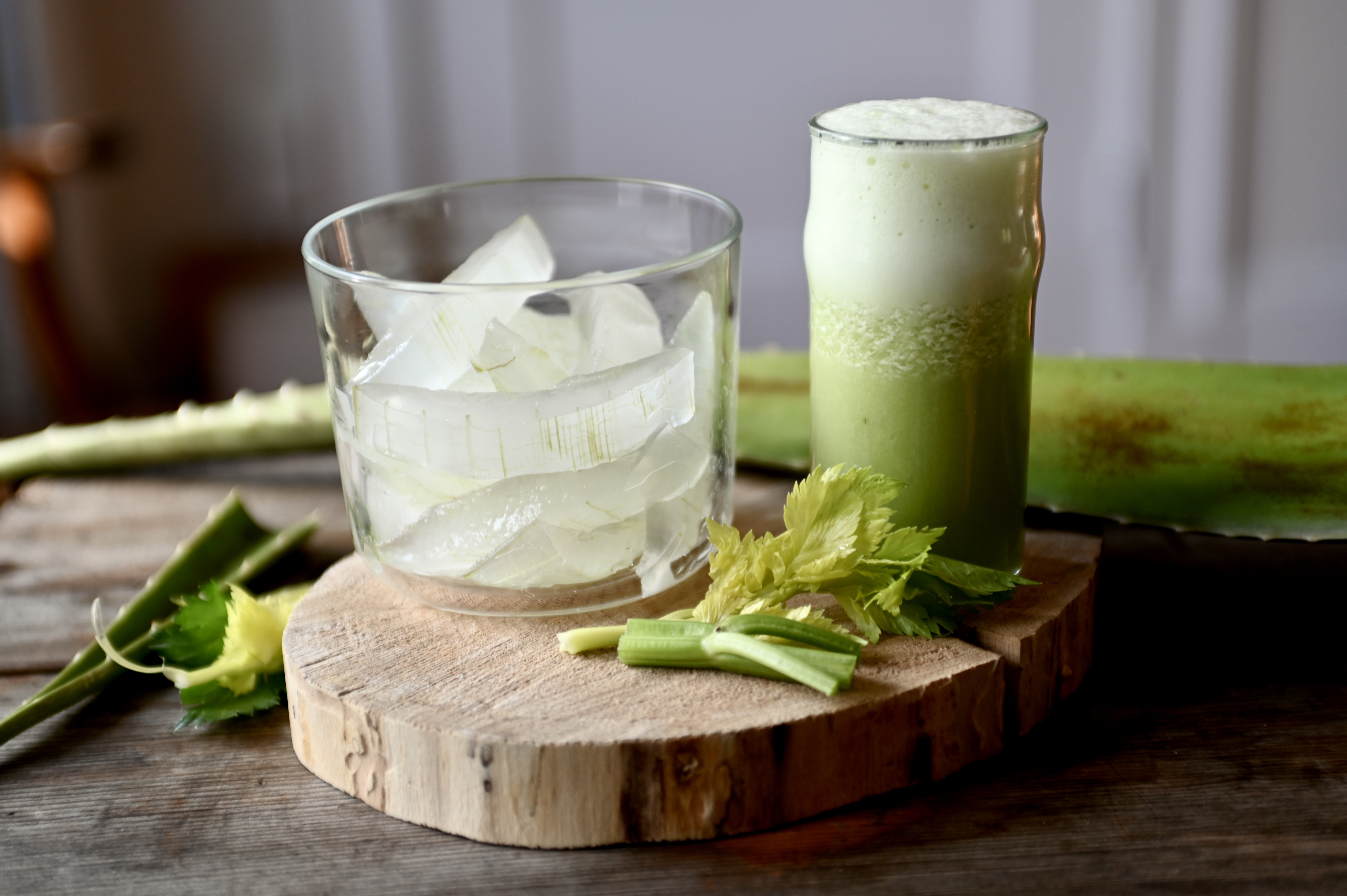 aloe vera & celery juice