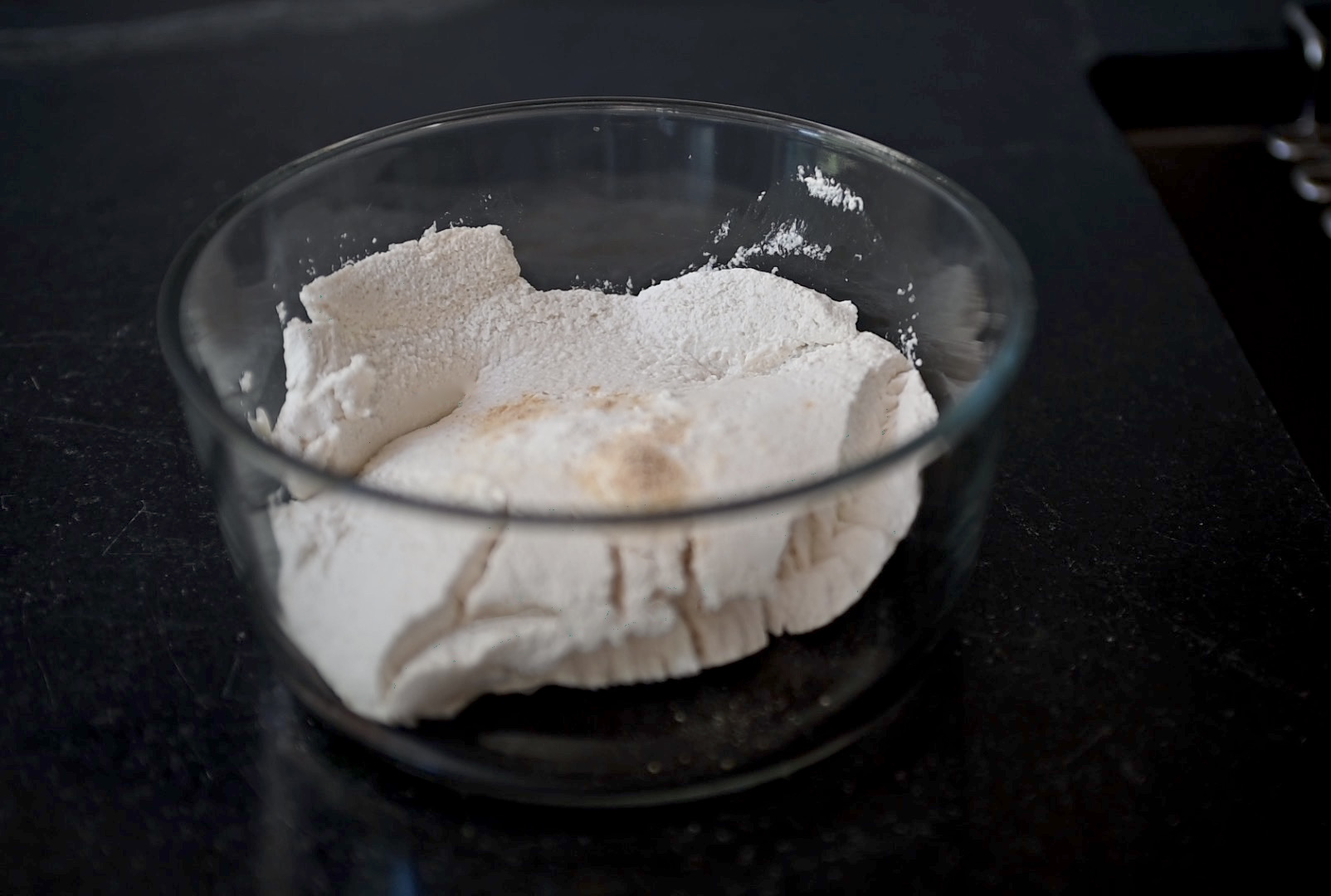 almond milk curd with probiotics