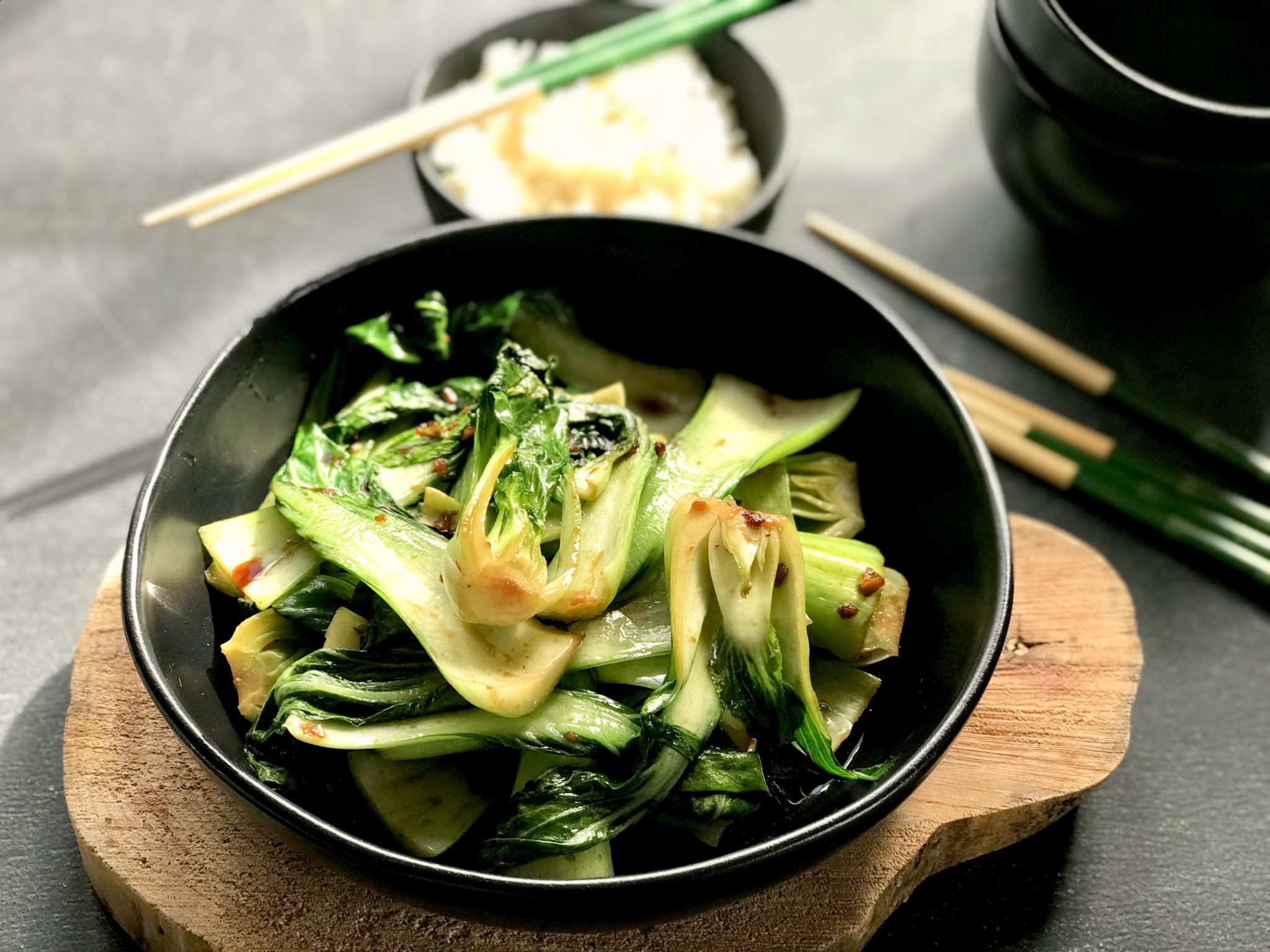 Stir Fried Baby Bok Choy: Crunchy, tasty, and super-easy to make!